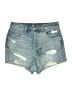 TGLA Blue Denim Shorts Size 26 waist - photo 1