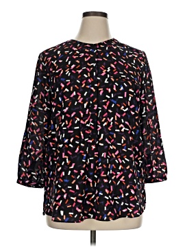 Not Your Daughter's Jeans 3/4 Sleeve Blouse (view 1)