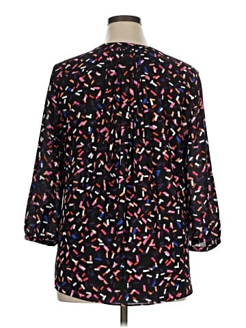 Not Your Daughter's Jeans 3/4 Sleeve Blouse (view 2)