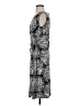Attention Print Gray Casual Dress Size S - photo 5