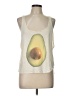 Wildfox 100% Cotton Ivory Tank Top Size Lg (3 or L) - photo 1