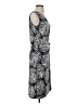Attention Print Gray Casual Dress Size S - photo 4