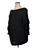 Isabel Maternity Black 3/4 Sleeve Top Size XL Maternity - photo 1
