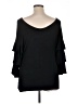 Isabel Maternity Black 3/4 Sleeve Top Size XL Maternity - photo 2