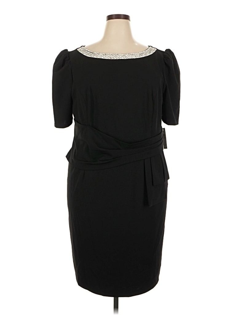 Pre-owned Alex Evenings Cocktail Dress In Black