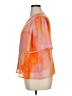 JM Collection 100% Polyester Orange Short Sleeve Blouse Size XL (petite) - photo 5