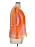 JM Collection 100% Polyester Orange Short Sleeve Blouse Size XL (petite) - photo 4