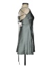 Le Lis Solid Silver Cocktail Dress Size XS - photo 2