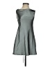 Le Lis Solid Silver Cocktail Dress Size XS - photo 4