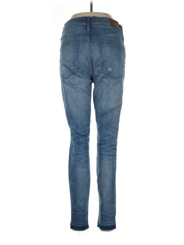 Madewell 9" High-Rise Skinny Jeans in Winifred Wash: Drop-Hem Edition (view 2)