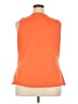 Allison Brittney Orange Sleeveless Blouse Size 3X - photo 2