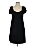 Studio M Solid Black Casual Dress Size XS - photo 1