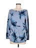 Chico's Tropical Blue Sweatshirt Size M - photo 1