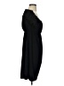 Studio M Solid Black Casual Dress Size XS - photo 4