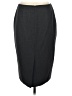 Theory Solid Gray Black Formal Skirt Size 4 - photo 2