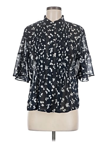 French Connection Short Sleeve Blouse (view 1)
