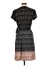 Max Studio Print Black Casual Dress Size L - photo 2