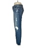 7 For All Mankind Hearts Blue Jeans Size 29 waist - photo 5