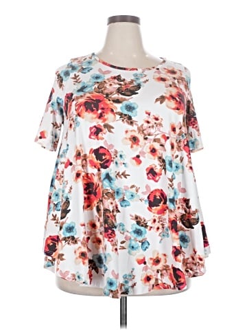 Woman Within 3/4 Sleeve T-Shirt (view 1)