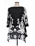 White Mark Black 3/4 Sleeve Blouse Size XL - photo 2