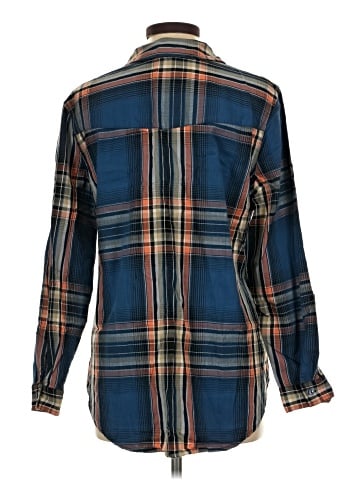 Allison Daley Long Sleeve Button-Down Shirt (view 2)
