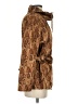 St. John Sport Animal Print Brown Coat Size S - photo 4