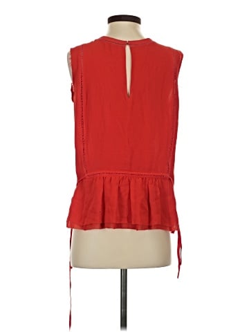 Tory Burch Sleeveless Silk Top (view 2)