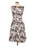 Robbie Bee 100% Polyester Paisley Brown Casual Dress Size 10 - photo 2