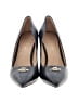 Coach 100% Leather Black Heels Size 8 - photo 2