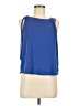 Green Envelope Blue Sleeveless T-Shirt Size M - photo 1