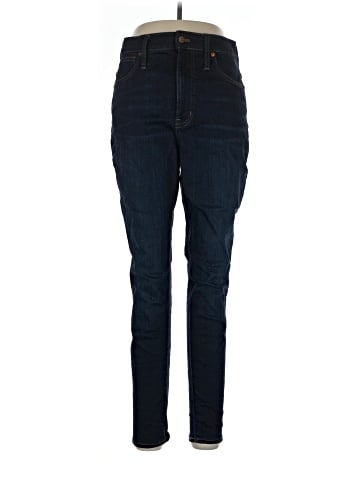Madewell Curvy High-Rise Skinny Jeans in Larkspur Wash: TENCEL&trade; Denim Edition (view 1)