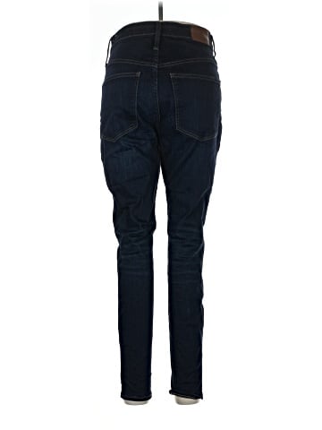 Madewell Curvy High-Rise Skinny Jeans in Larkspur Wash: TENCEL&trade; Denim Edition (view 2)