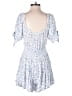 Urban Outfitters 100% Viscose Hearts Blue Romper Size S - photo 2