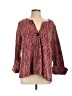 Yushi Burgundy Blazer Size L - photo 1