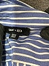 Saint + Sofia Blue Long Sleeve Blouse Size 16 - photo 7