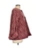 Yushi Burgundy Blazer Size L - photo 4