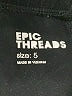 Epic Threads Solid Black Casual Pants Size 5 - photo 3