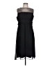 Sangria 100% Polyester Black Cocktail Dress Size 12 - photo 1
