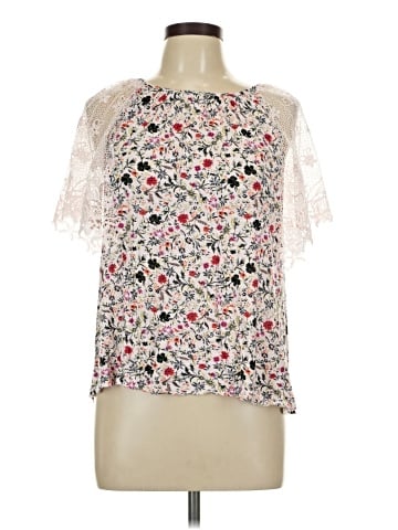 Bobeau Short Sleeve Blouse (view 1)