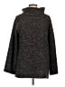 Caffé Marrakesh Tweed Brown Turtleneck Sweater Size L - photo 1