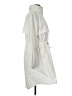 Banana Republic 100% Polyester Ivory Raincoat Size M - photo 4