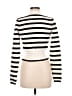Bershka Stripes Ivory Pullover Sweater Size M - photo 2