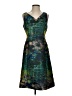 Etcetera 100% Polyester Camo Green Cocktail Dress Size 0 - photo 1