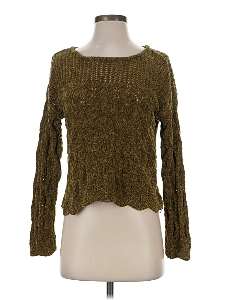 Pre-owned Maurices Pullover Sweater In Green