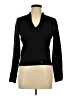 Neiman Marcus 100% Cashmere Black Cashmere Pullover Sweater Size L - photo 1