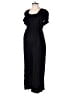 Ingrid + Isabel 100% Rayon Solid Black Jumpsuit Size Med Maternity (2) - photo 1