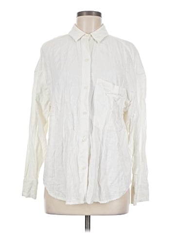 Abercrombie & Fitch Long Sleeve Button-Down Shirt (view 1)