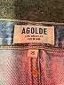 AGOLDE 100% Cotton Blue Denim Shorts Size 25 waist - photo 3