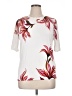 Chico's Ivory Short Sleeve Blouse Size XL (3) - photo 1