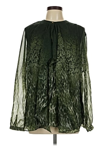 Dennis by Dennis Basso Long Sleeve Blouse (view 1)